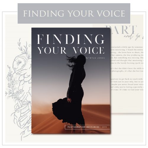 Finding Your Voice Workbook from Twyla Jones